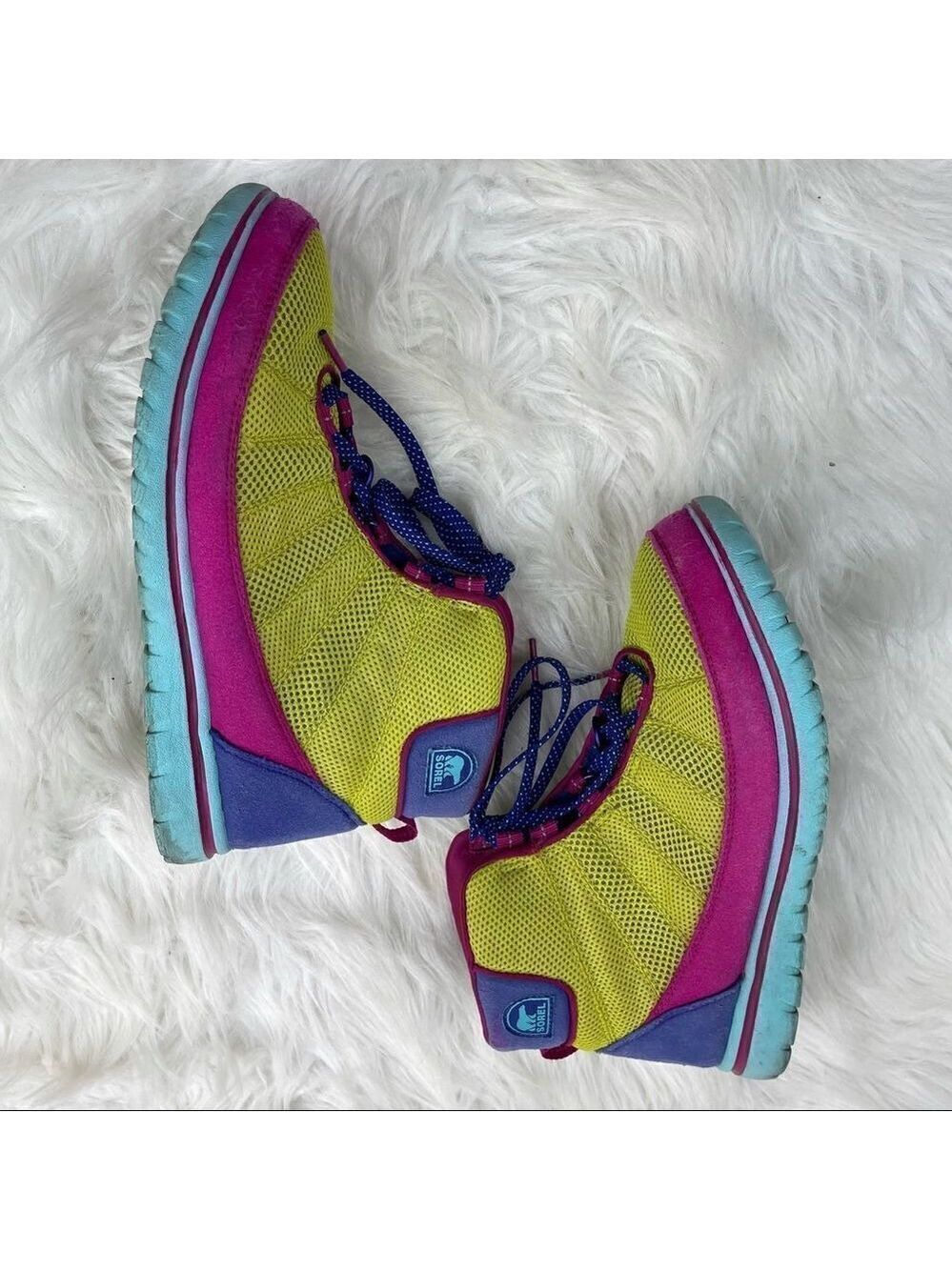 Sorel Tivoli Go High Top Multicolor Lace Up Sneakers - Picture 7 of 10